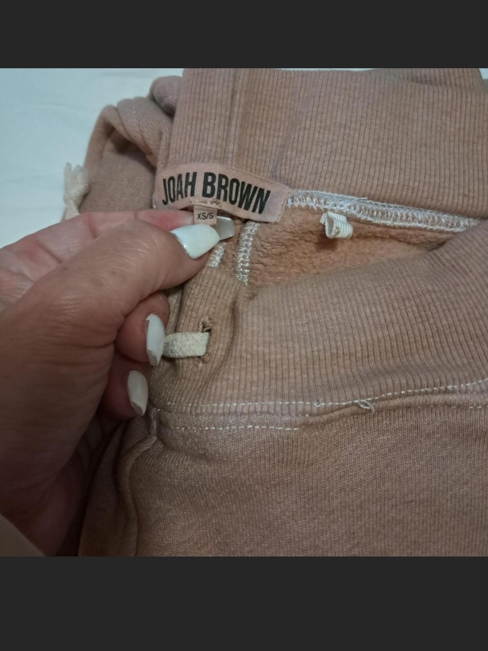 Joah Brown Tan Stadium Joggers